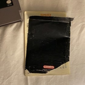 NES Final Fantasy 1985 Nintendo Game Cartridge NES-FF-USA w/ Manual - Tested