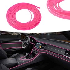Car Decor Strips Interior Exterior Moulding Strip Pink Auto Accessories For 5m