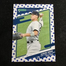 2021 Panini Donruss Variation Independence Day #182 Aaron Judge (Throwing) NYY