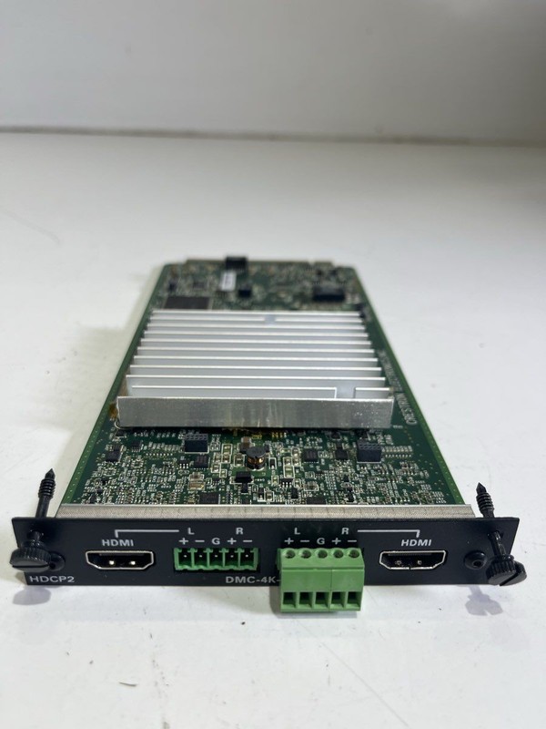 UNTESTED CRESTRON INPUT CARD DMC-4K-HDO FOR DM SWITCHES