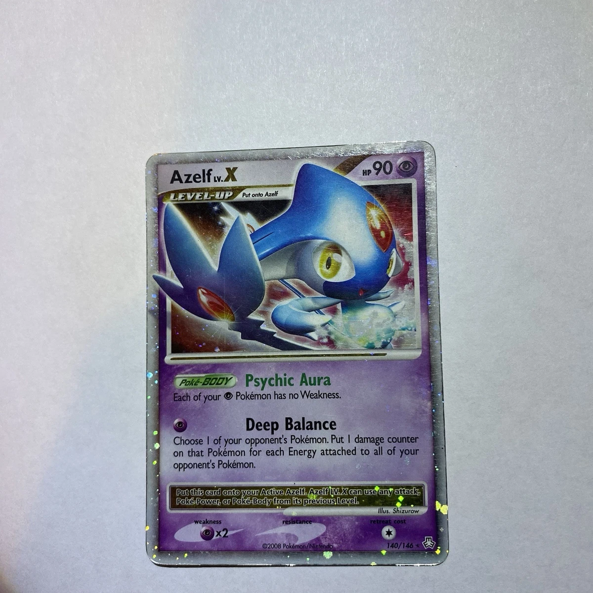Azelf LV.X Pokémon TCG Cards for sale | eBay