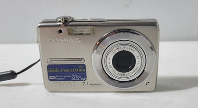 Olympus Stylus FE-230 Digital Camera 7.1 MP 3xOptical Zoom w/ Charger - Tested! 