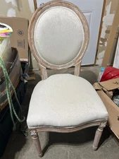 SoarFlash French Dining Chairs, Vantage Dining Chair with Round Back, F