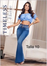 Jeans Colombianos Authentic Colombian Push Up Jeans Levanta Cola Blue