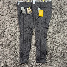 AVIA High Waist Brushed Leggings Womens Large 12/14 Reflective Lot of 2 NWT