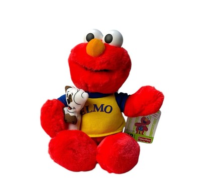 ROBIN Fisher Price My Elmo Talking Sesame Street Dog Plush Doll 2002 Toy w Tags