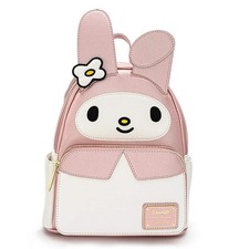 Loungefly x Sanrio My Melody Cosplay Mini Backpack One Size, Pink/White 