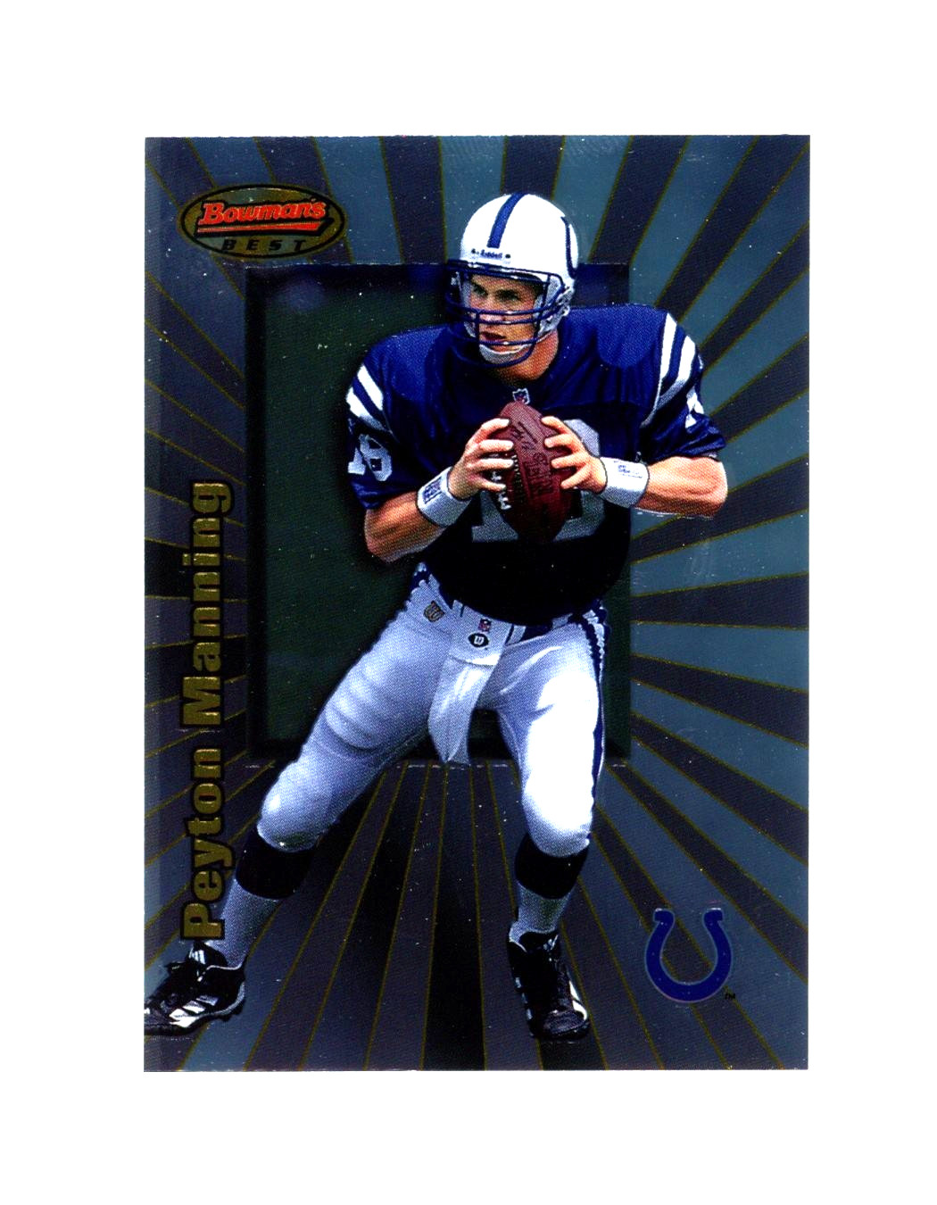 1998 Bowmans Best PEYTON MANNING (RC) #112