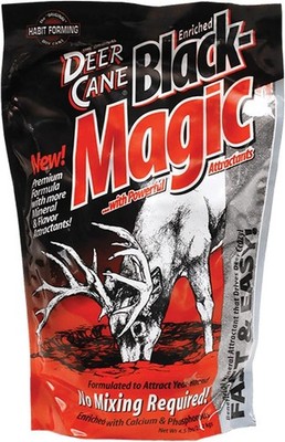 Deer Cane Black Magic Deer Mineral Attractant - Fast & Easy to Use All Year-roun