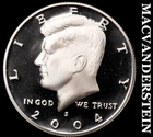 2004-S Silver Kennedy Half Dollar-Choice Gem Proof No Reserve #i1253