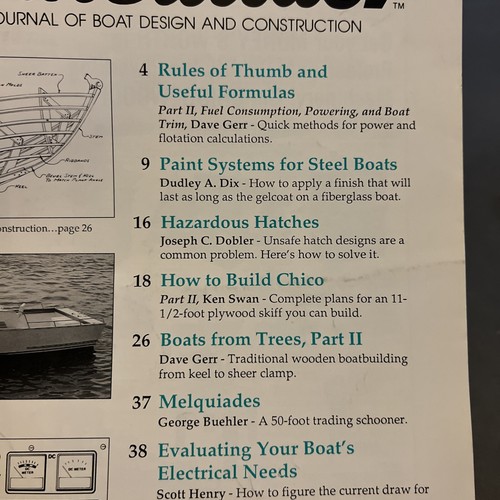 BOATBUILDER Magazine 1989-1996 LOT OF 21 - Picture 5 of 22
