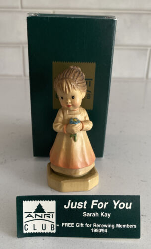 ANRI Italy Club Exclusive “Just For You” Sarah Kay Girl Figurine w/ Box - Picture 1 of 8
