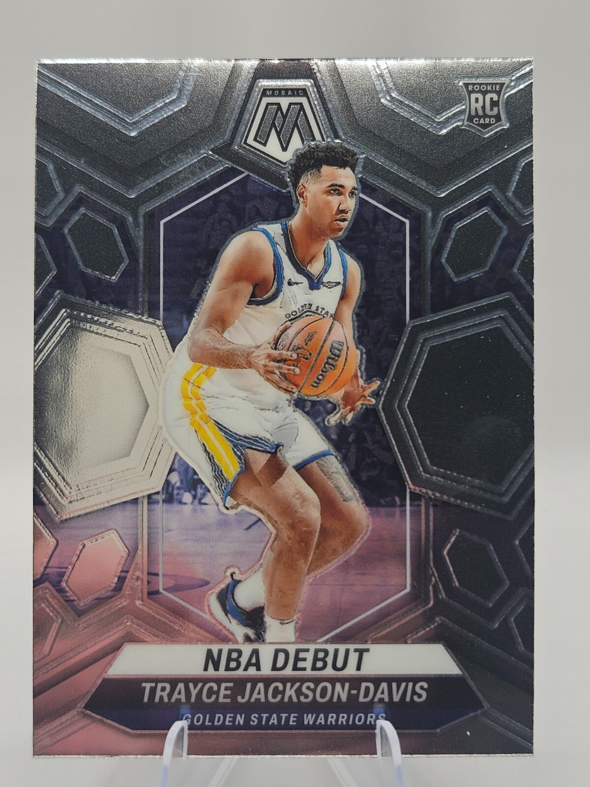 2023-24 Panini Mosaic Silver NBA Debut #254 Trayce Jackson-Davis RC ROOKIE