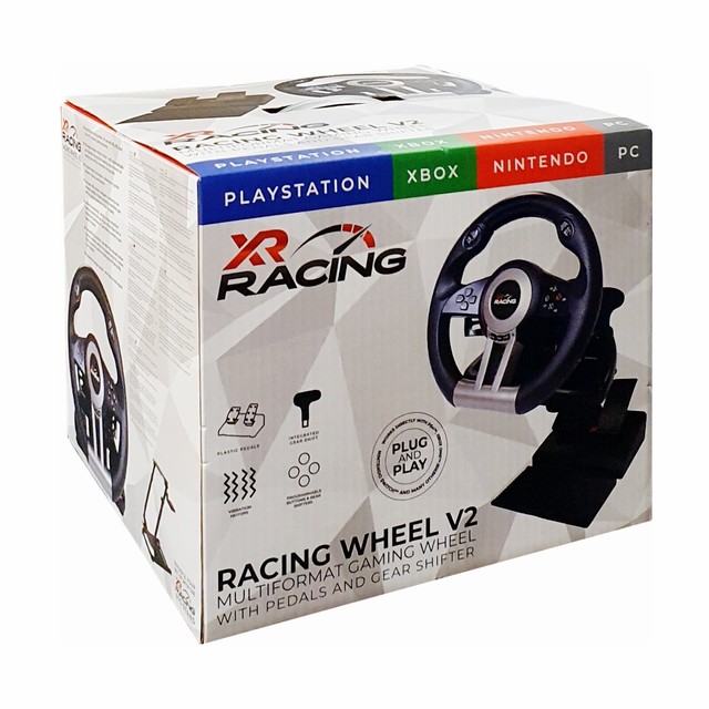 XRocker XR Racing Wheel and Pedals with Force Feedback for sale online eBay