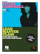 Vivian Campbell Lead Master Class Instructional Guitar Book with Video 000345750