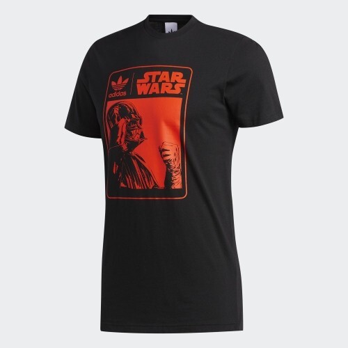 Adidas Originals Star Wars Darth Vader Box Logo T-Shirt Black Men's Small BNWT image 7