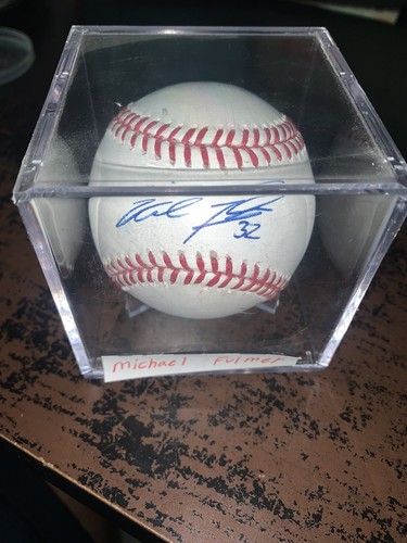 DETROIT TIGERS, MINNESOTA TWINS, MICHAEL FULMER SIGNED MAJOR LEAGUE BASEBALL - Picture 11 of 11