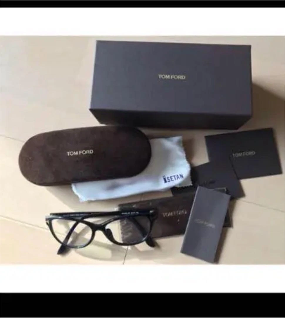 TOM FORD TF4299 001 Eyeglasses 54□15 145 Made in Italy with Case