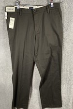 NWT Dockers Men's Black Easy Straight Stretch Khaki Pants Size W36/L32