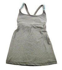 Alphalete Women Gray Sports Tank Top Size S