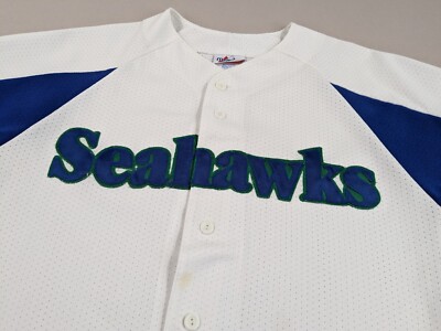 Vintage Majestic Seahawks Baseball Jersey Adult Large USA Made