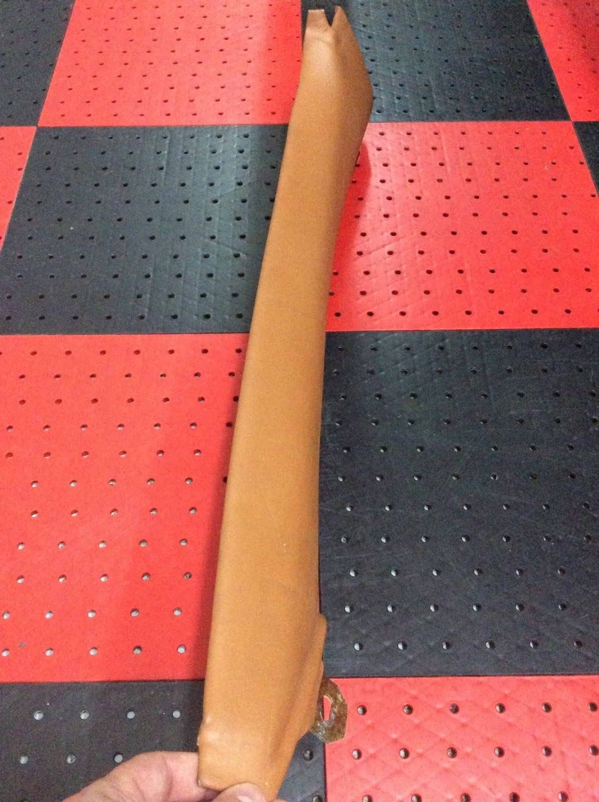 Ferrari 550 575 - LH Left 575M Roof Pillar Rear Leather Interior Panel Cover