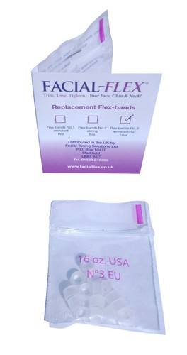 FACIAL-FLEX® Flex Bands Packs of 15 Latex-free Bands (chose from 3 strengths) - Picture 9 of 20