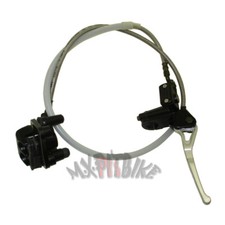 Front Twin Piston Calliper Hydraulic Brake Assy For 110cc 125cc Pit Dirt Bike