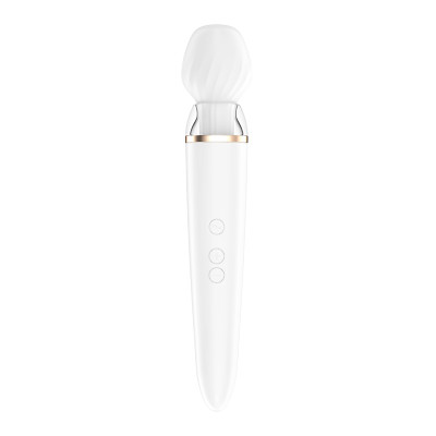 Satisfyer Double Wand-er Connect App, XXL Massager - wasserdicht (IPX7)
