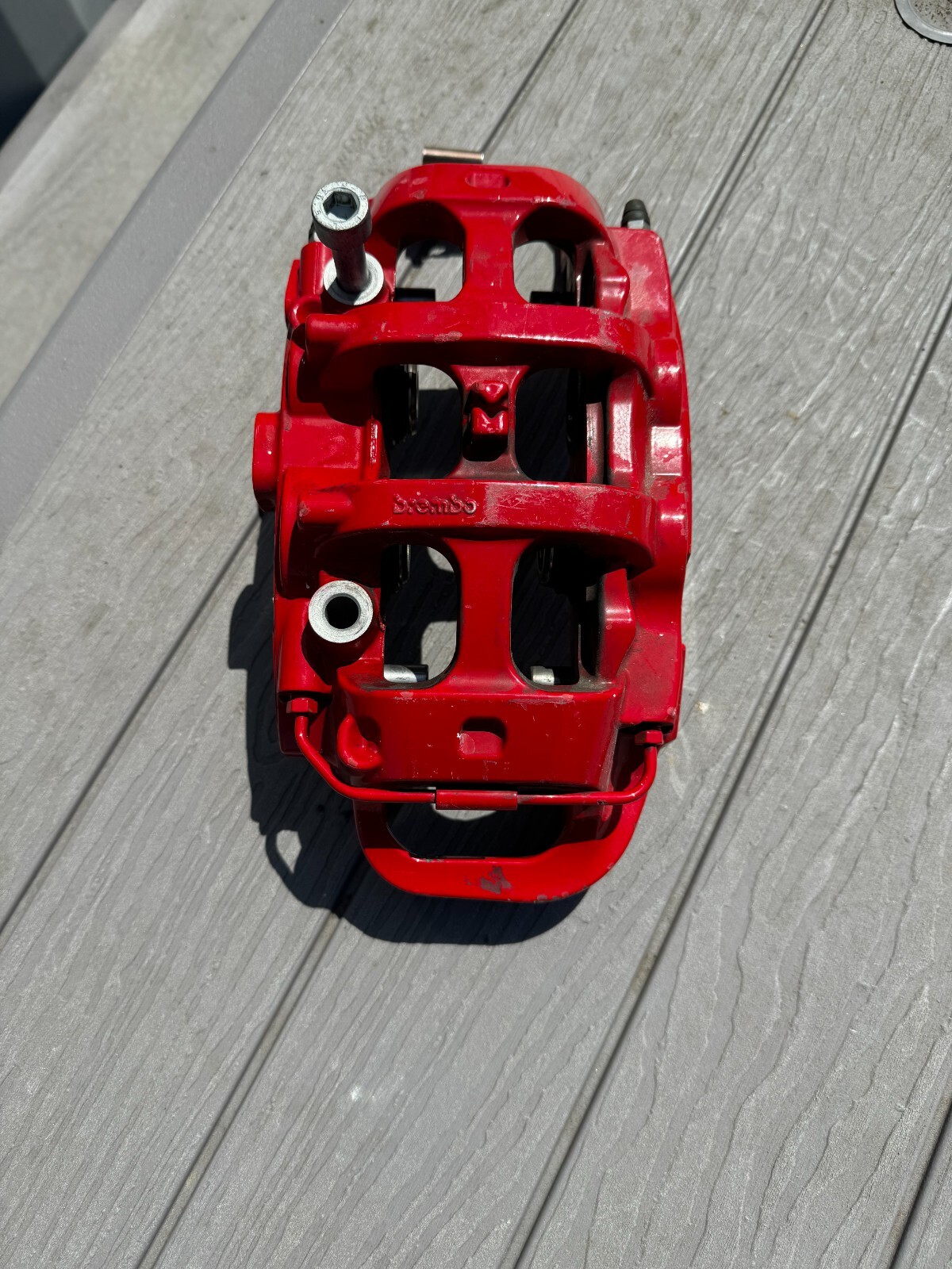 Ferrari 488 Brake Caliper OEM Red