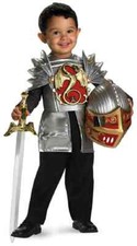 Knight of the Dragon Medieval Fancy Dress Up Halloween Toddler Child Costume