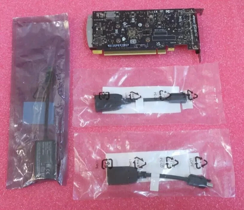 Fujitsu Nvidia T400 4GB GDDR6 PCIe 3.0 x16 3x MiniDP Graphics GPU Card PY-VG4T2L - Image 2 of 4