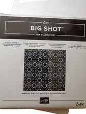 Stampin Up Tin Tile Dynamic Embossing Folder Textured Impressions - Retired