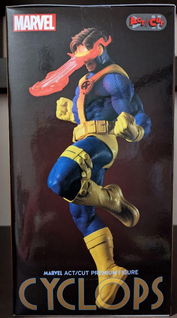 MARVEL CYCLOPS サイクロップス ACT/CUT プレミアム SEGA Marvel ACT/CUT Premium Figure Cyclops JAPAN OFFICIAL