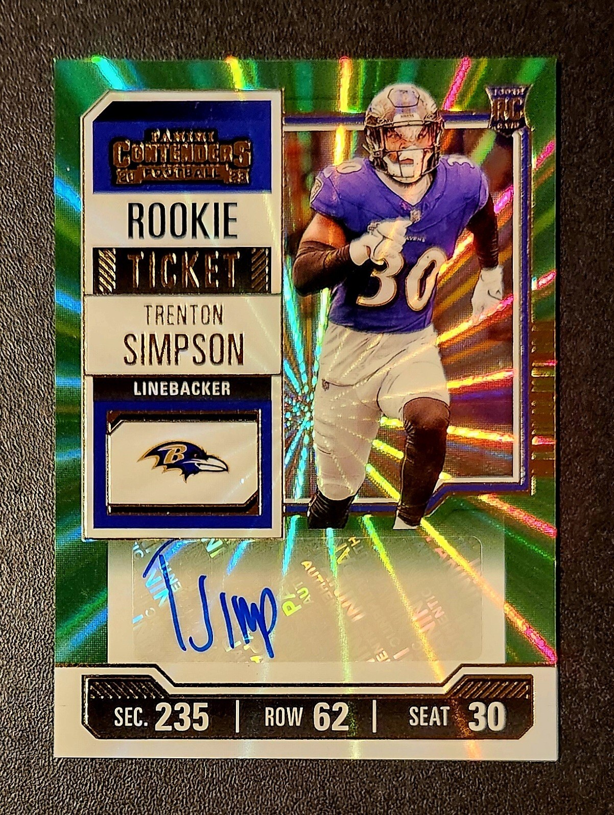 Trenton Simpson card image