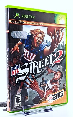 NFL Street 2 (Microsoft Original Xbox, 2004) - Complete w/ Manual!