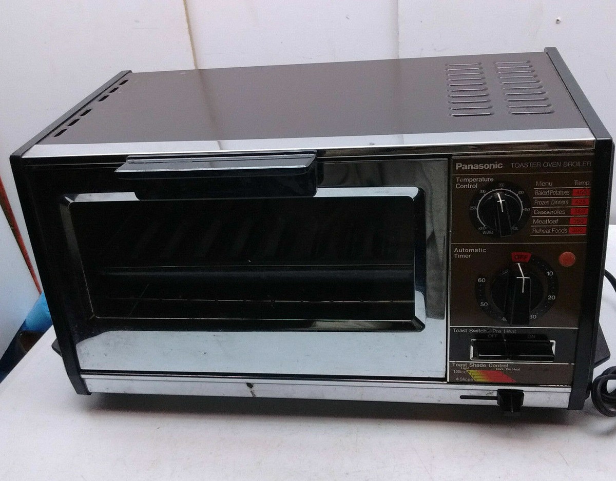 Panasonic NT-85OU Toaster Oven Broiler Shade Control Baked Frozen