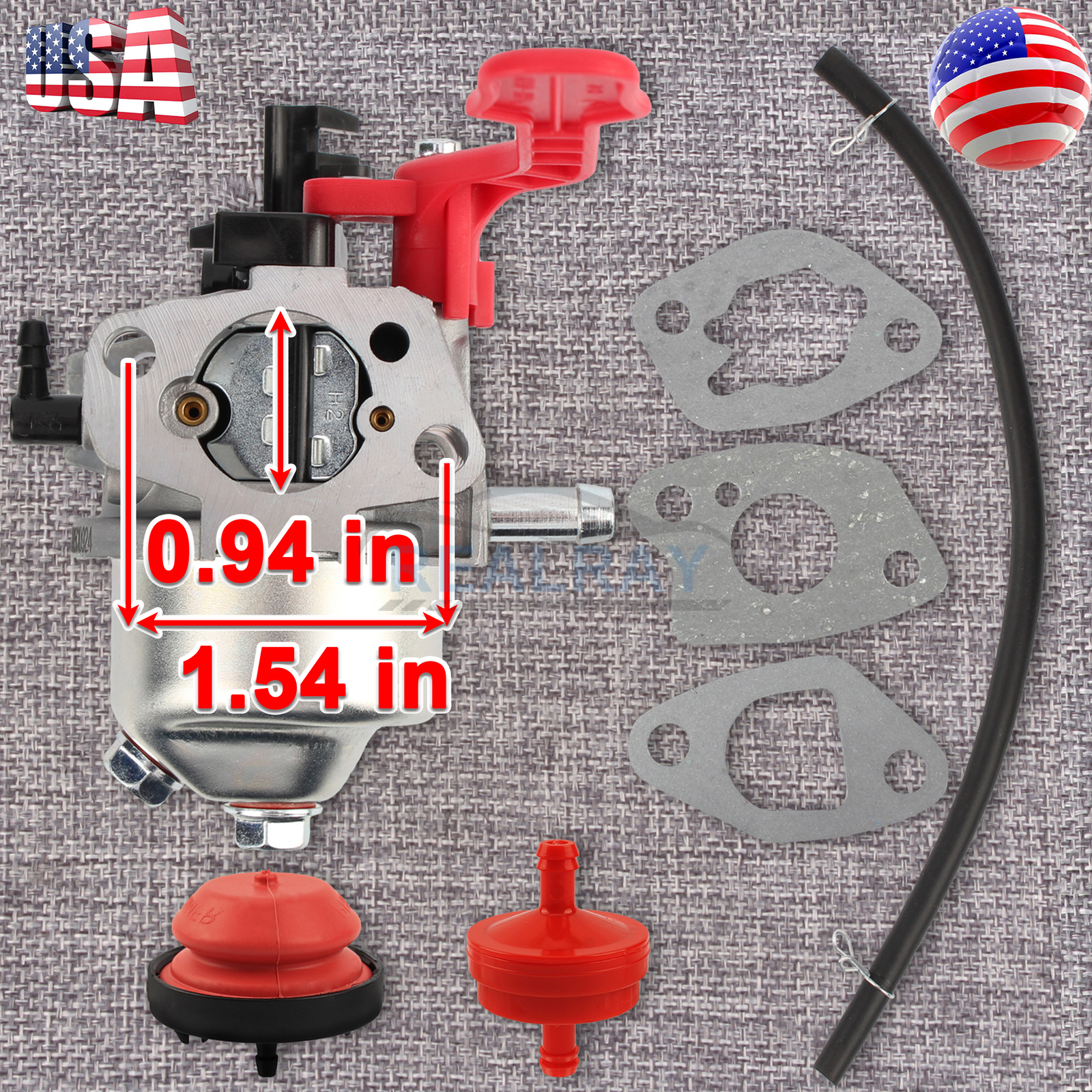 Carburatore Originale Oleo Mac, Efco Per Decespugliatore 720, 726,Sparta 25, 26, Stark 25 E 26 – 2318394R – Agrifarm - Foto 5