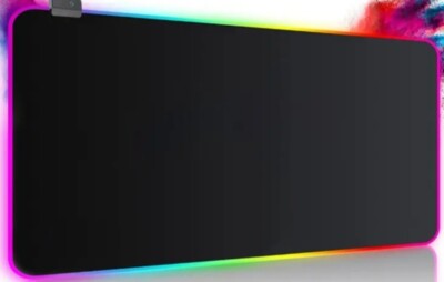 Gaming Mauspad GMS-X5 RGB 7LED-Farben 800x300x4mm 14 Beleuchtungsmodi Rutschfest
