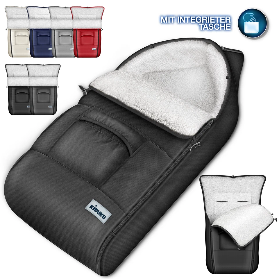 KIDUKU Babyfußsack Baby Winterfußsack Kinderfußsack Fußsack Winter Kinderwagen Buggy
