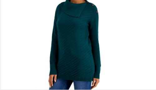 Style \u0026 Co Envelope-Neck Tunic Women 