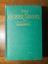 HTF 1944 Cocker Spaniel Sporting Dogs Hunting Breed Illustrated Ella Moffit Gift