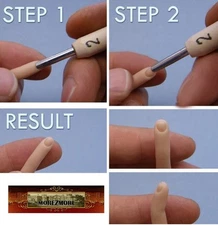 M00552 MOREZMORE Tools AMC Fingernail 5.5mm Sculpt Miniature Clay Doll