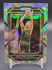 Mercedes Russell - 2023 Prizm WNBA - Cracked Ice #81 - Seattle Storm