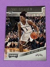 2018-19 Panini Chronicles Lonnie Walker IV Rookie Playoff #196 Spurs RC (B)