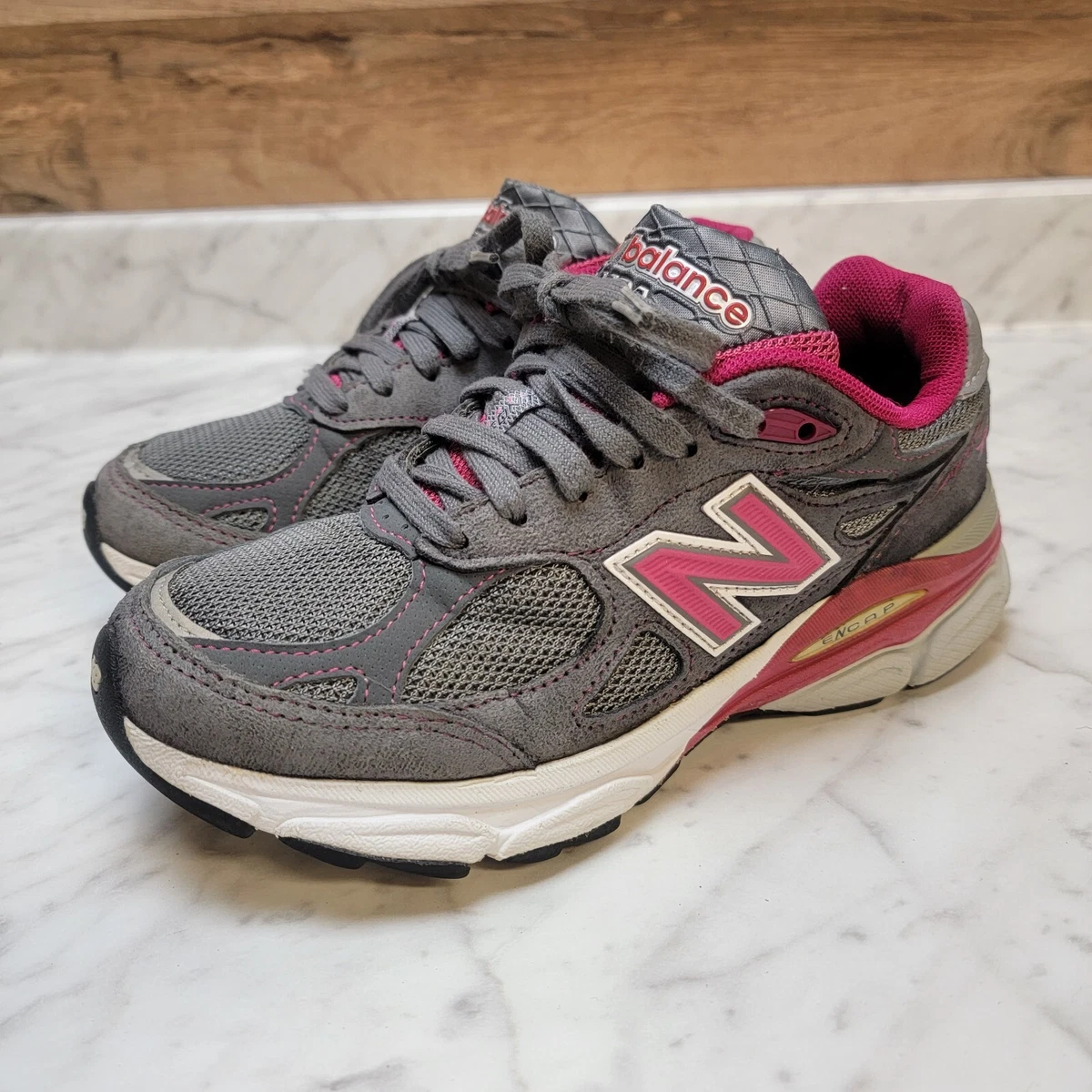 New balance women's 990v3 running clearance shoe