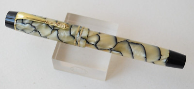 VINTAGE GERMANY MELBI 13C/1  FOUNTAIN PEN ORIGINAL MELBI EXTRA 14KT GOLD NIB