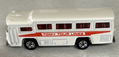 VINTAGE TOMICA No. 41 FUJI SEMI-DECKER TYPE BUS ''TOMY TOUR LINES'' JAPAN