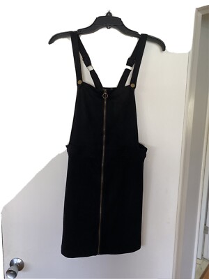chinese dress ladies Soft Brushed High Neck Jumper Dress - Black main image 0