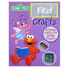 Sesame Street First Crafts Everday Crafts For Little Fingers Easy to Make NEW